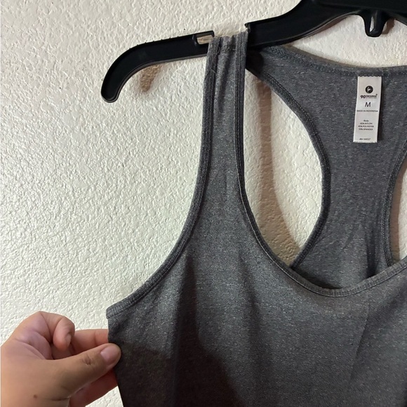90 Degree By Reflex Grey Charcoal Racerback Tank M - Picture 4 of 8